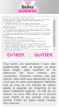 Mobile Screenshot of belles-gouines.net